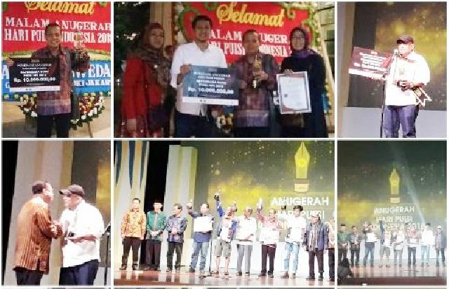 Anugrah HPI, Dheni Kurnia dan Fakhrunnas MA Jabbar Memenangkan Buku Puisi Terbaik di Indonesia