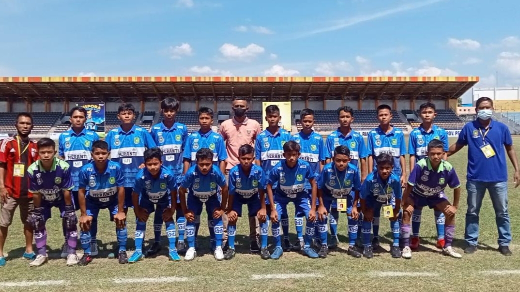 Libas Rohil 3-0 Tim U - 14 Kepulauan Meranti Menuju ke Semi Final Piala Gubernur