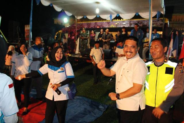Wabup Inhu Ikuti Pesta Rakyat dalam Rangka Sumpah Pemuda