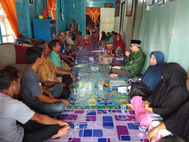 Kampanye Dialogis Caleg DPRD Riau dari PBB, Drs H Wan Ahmad Syaiful Paparkan Visi dan Misi