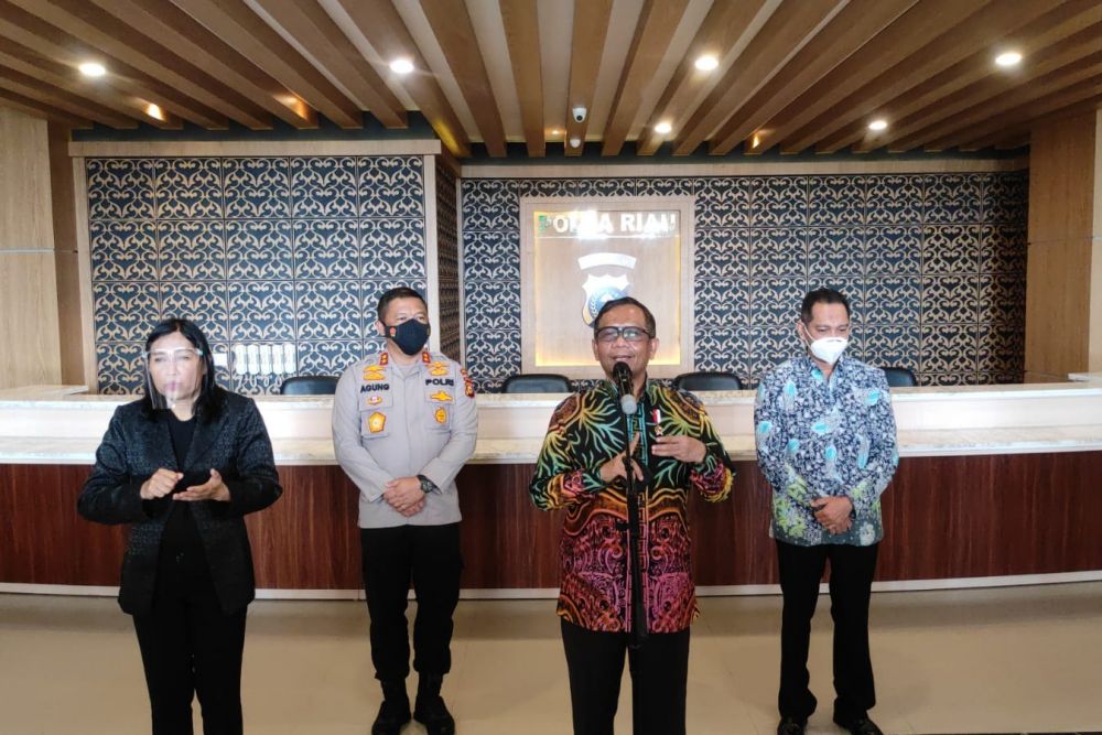 Polda Riau Tuan Rumah Rakor Aparat Penegak Hukum, Ini Kata Menko Polhukam RI