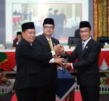 DPRD Kepulauan Gelar Paripurna PAW, Fauzi Hasan Resmi Jabat Ketua DPRD Sisa Masa Jabatan Periode 2019-2024