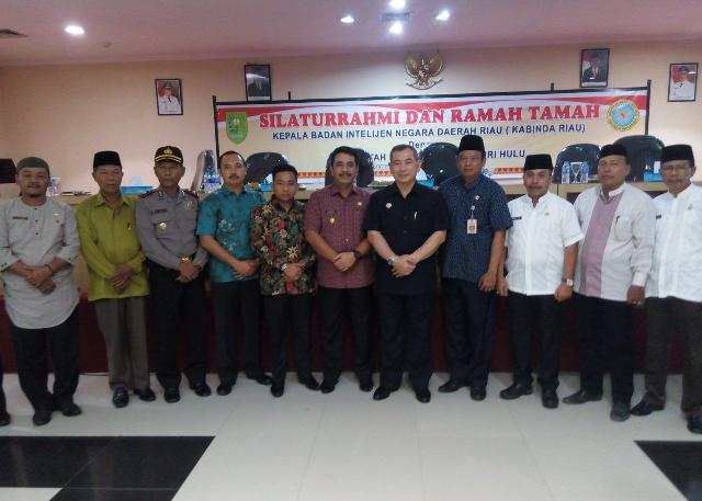 Kepala BIN Riau Kunjungi Kabupaten Inhu, Ini Penjelasannya