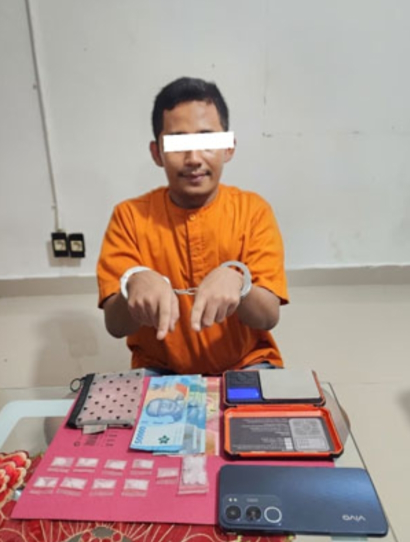 Gerak Cepat Respons Laporan Warga, Polsek Mandau Bekuk Pengedar Sabu di Duri Barat