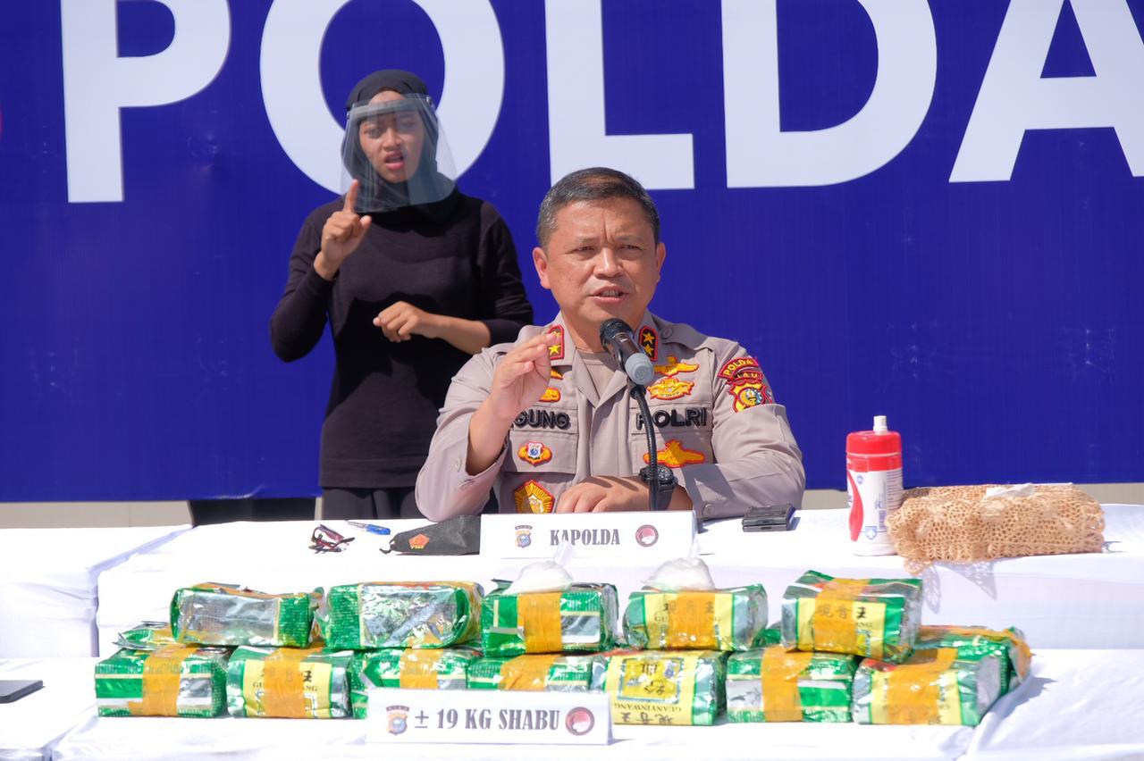 Polda Riau Ringkus Pemasok Narkoba Ke Lubuk Linggau