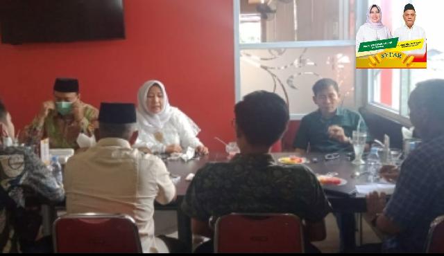 Intip Pertemuan Anggota DPRD Dari 3 Partai Pendukung SYI'AR, Optimis Menang di Pilkada Inhu 2020