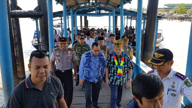 Gubernur Riau Silahturahmi Bersama Masyarakat Meranti