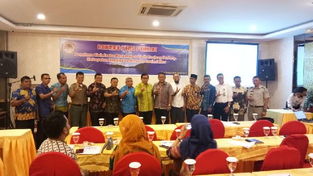 Sekda Meranti Hadiri Konsultasi Publik Penataan Blok Suaka Margasatwa Tasik Tanjung Padang