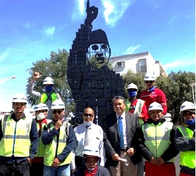 Bangga! Ada Patung Bung Karno Karya Anak Bangsa di Aljazair, 15 Juli Diresmikan