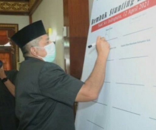 Kabupaten Siak Urutan Kelima Kasus Stunting di Riau