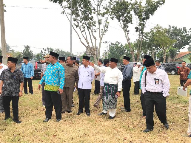 Drs H Masrul Kasmy Tinjau Persiapan MTQ XXXVIII Tingkat Provinsi Riau Tahun 2019 di Kabupaten Kampar