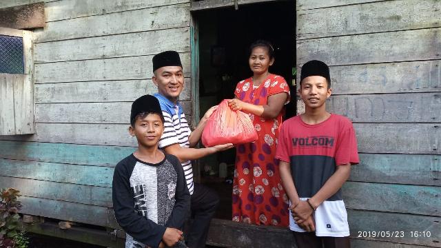 DPAC Granat Kecamatan Rangsang Pesisir Datangi Rumah Kaum Dhuafa