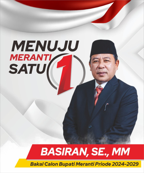 Politisi Gerindra, Basiran SE,MM Maju Balon Bupati Meranti 2024