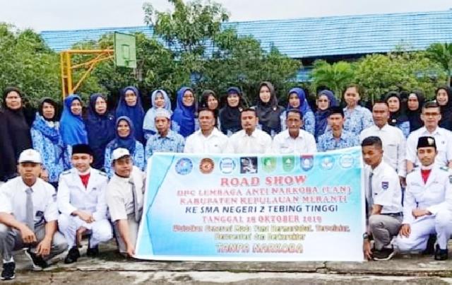 Bertepatan Hari Sumpah Pemuda LAN Kabupaten Meranti  Roadshow ke SMA Negeri 2 Tebing Tinggi