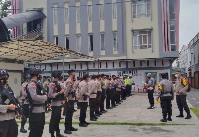 Polisi Terjunkan 126 Personel Amankan Pleno KPU Kepulauan Meranti