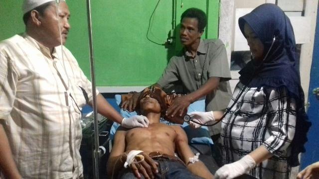 Adu Tikam, Petani di Inhil Terkapar Berlumuran Darah