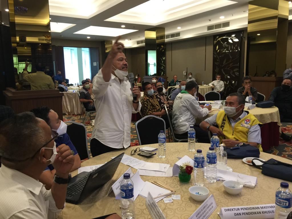 Ketua KORMI Riau Doni Aprialdi Hadiri Undangan Kemenpora RI Dalam Rakor Pembudayaan Olahraga Masyarakat