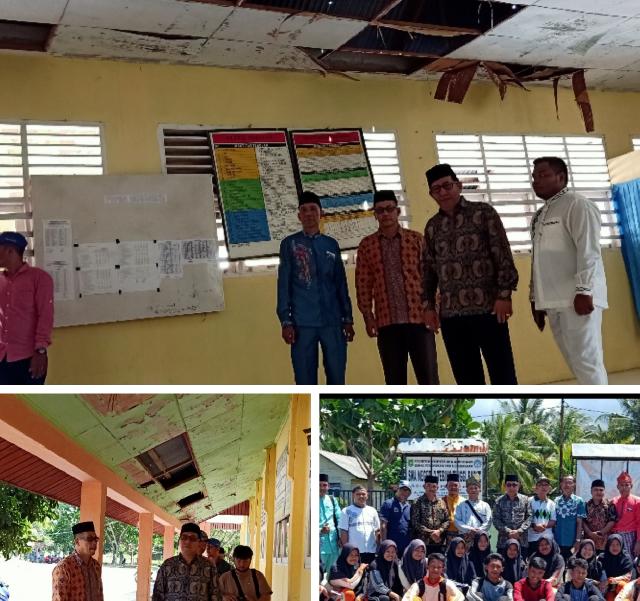 Sekda Meranti : Kondisi Dua Sekolah Menengah di Desa Maini Darul Aman Sangat Memprihatinkan