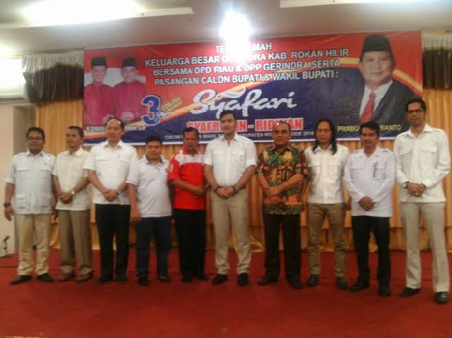 Ketua Umum Gerindra Prabowo, bakalan Hadir Saat Kampaye Syafari