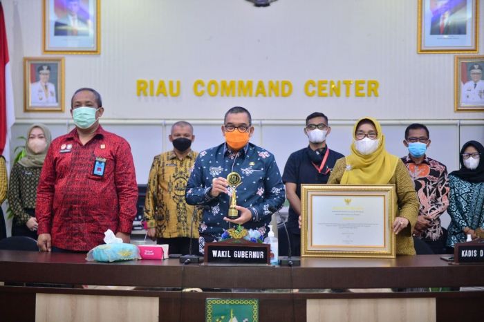 Pemprov Riau Raih Anugerah KPAI Kategori Pemerintah Daerah Provinsi Yang Komitmen Terhadap Perlindungan Anak
