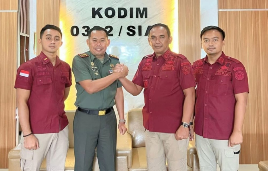 Tingkatkan Kesiapsiagaan, Rutan Siak lakukan Koordinasi dengan BPBD Kabupaten Siak dan Kodim 0322/Siak