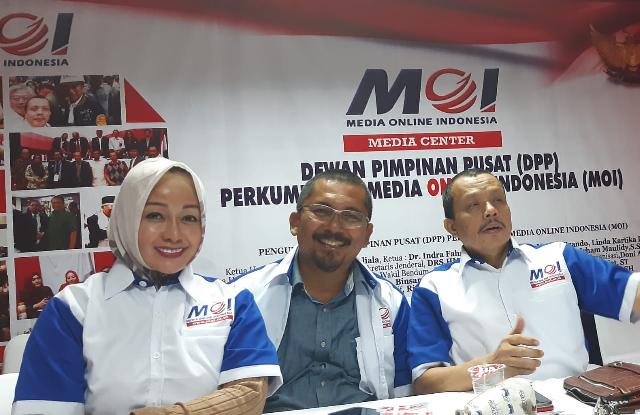 2100 Wartawan Media Online Indonesia ( MOI) Ikuti Uji Kompetensi