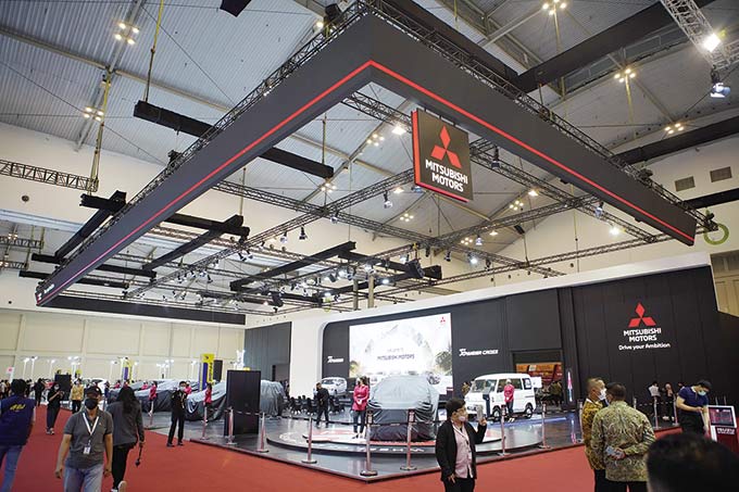 Booth Mitsubishi Paling  Banyak Dikunjungi Saat Gaikindo Indonesia International Auto Show 2021
