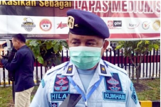 Kemenkum HAM Riau Belum Aktifkan Jam Besuk Lapas dan Rutan