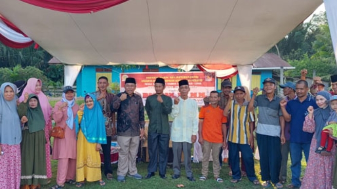 Basiran SE MM Gelar Reres Bersama Masyarakat Kelurahan Teluk Belitung