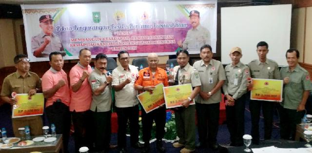 Prestasi BPBD Inhil dalam Pekan Pengendalian Resiko Bencana di Riau