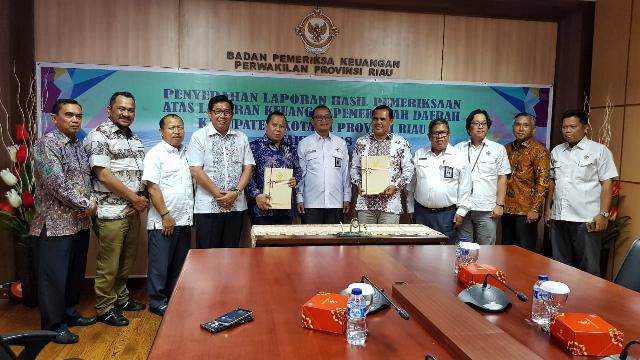 Pemerintah Kabupaten Meranti Raih 7 Kali WTP Penerima LHP BPK RI Pertama di Riau