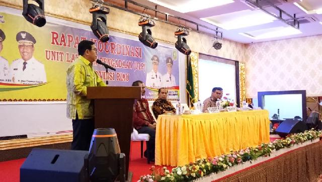 Sekda Meranti Buka Rapat Koordinasi ULP Se-Provinsi Riau
