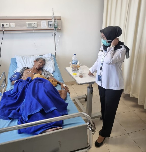 Pastikan Perkembangan Kesehatan WBP Rawat Inap, Dokter Lapas Kunjungi Rumah Sakit
