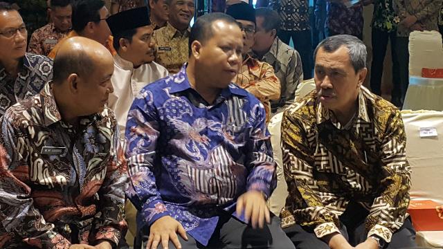 Bupati Meranti Hadiri Acara Serahterima Jabatan Kepala BPK Perwakilan Riau