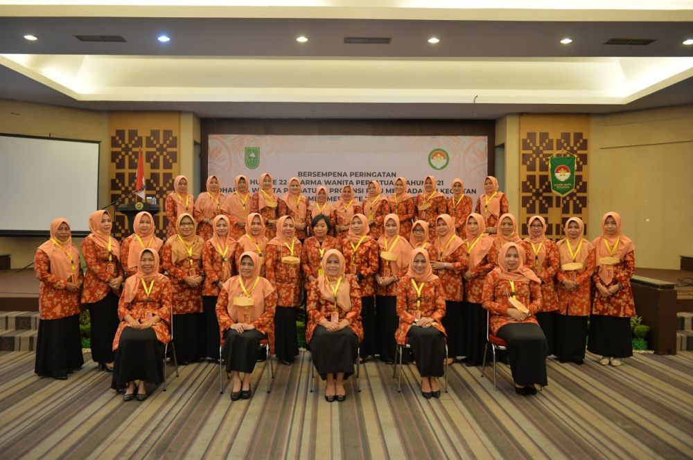 Sampena HUT Dharma Wanita ke-22, DWP Riau Gelar Seminar UMKM