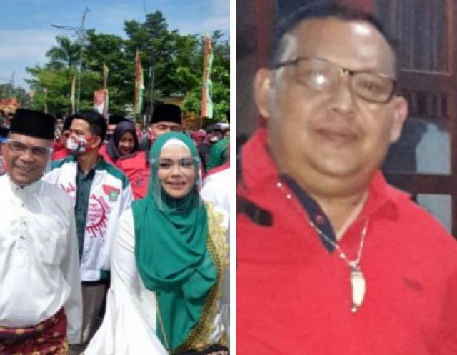 Hendriko NK Bersama Partai Pengusung Dan Relawan Antar Kaderismanto-Iyeth Bustami  Ke KPU