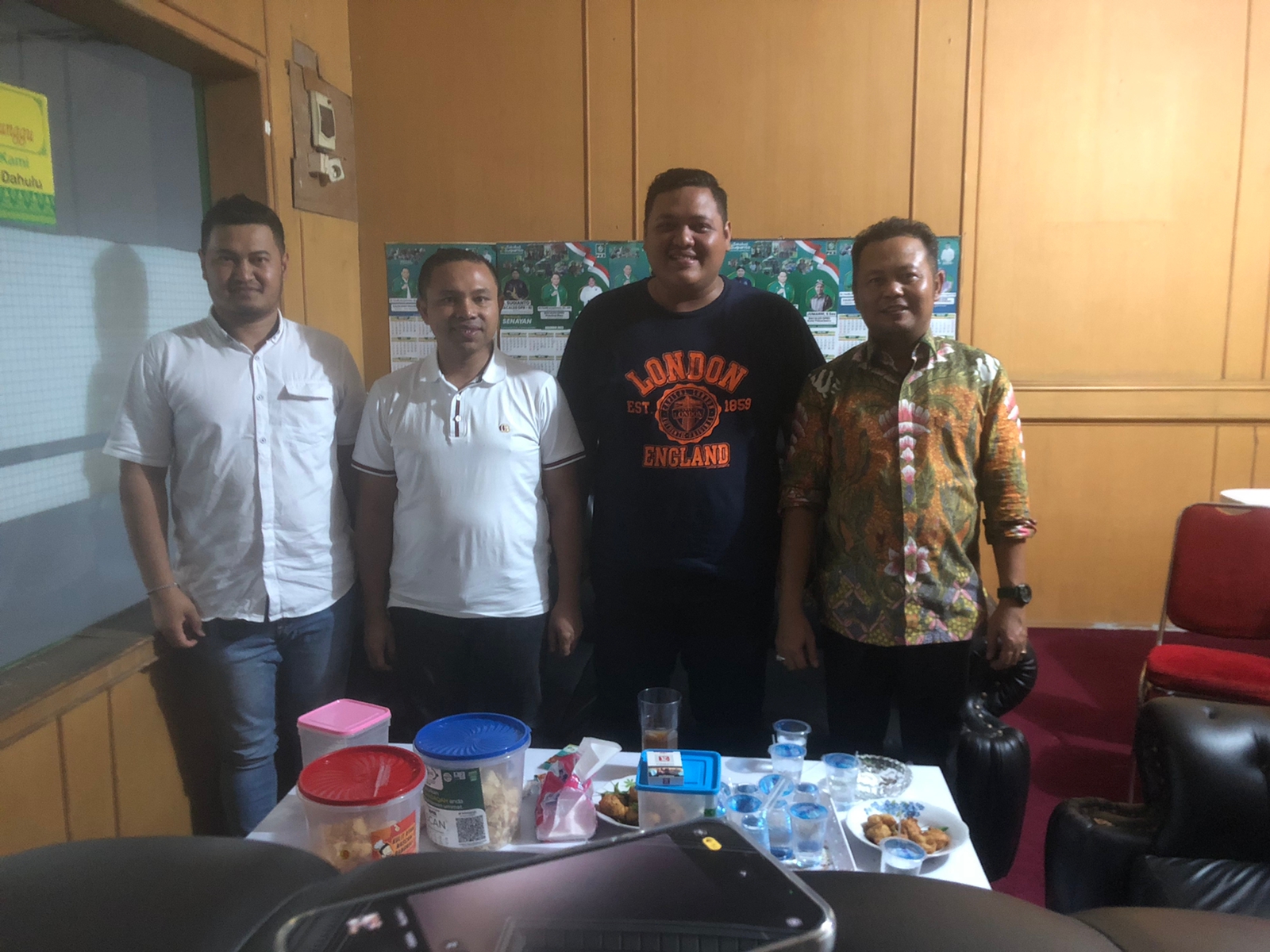 Ketua DPW PKB Riau Kunjungi Posko Mabes, Sugianto : Ini Menjadi Spirit dan Vitamin Bagi Kami