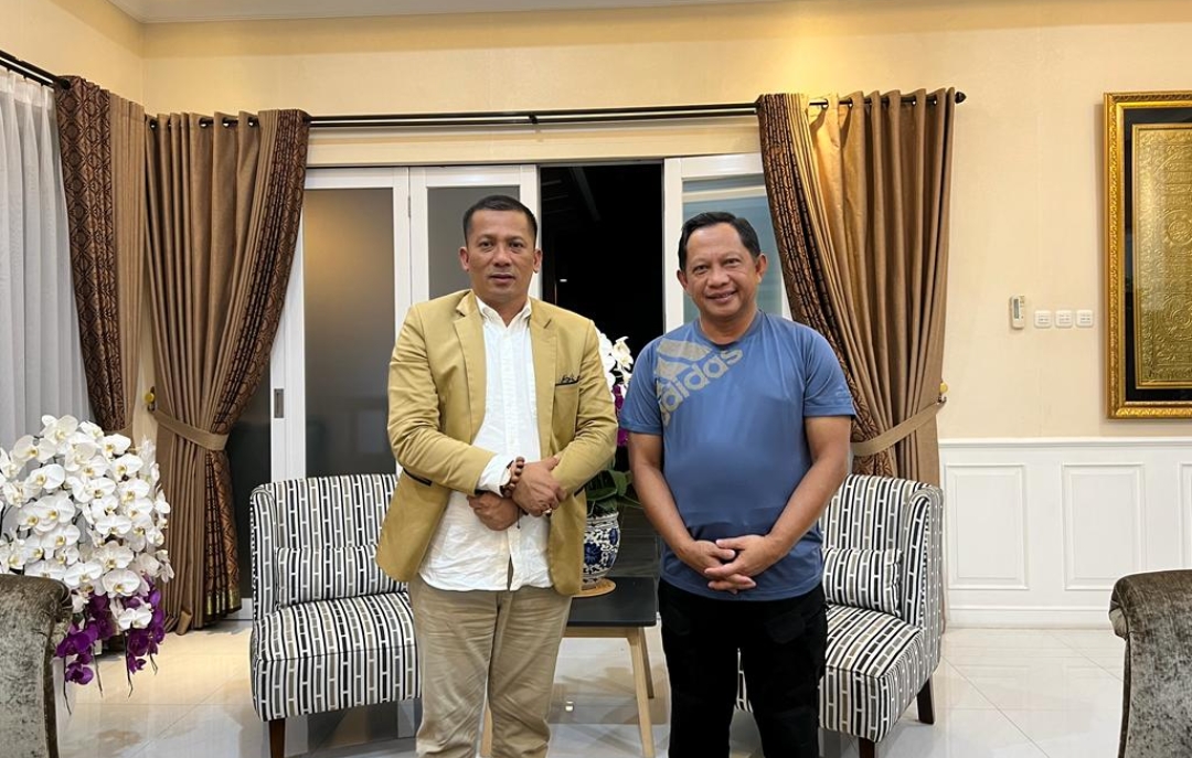 Bupati HM Adil Bertemu Dengan Mendagri Tito Karnavian