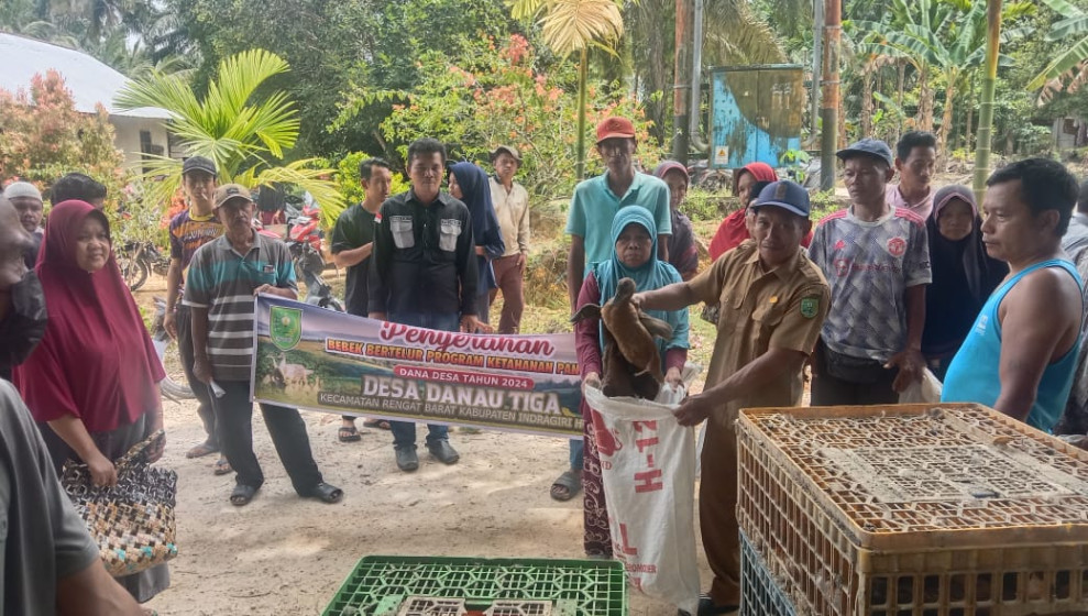 Desa Danau Tiga Optimis Tingkatkan Pembangunan, Pendidikan, Kesehatan, dan Ketahanan Pangan