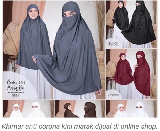 Khimar Anti Corona, Tren Hijab Baru di Tengah Pandemi Corona