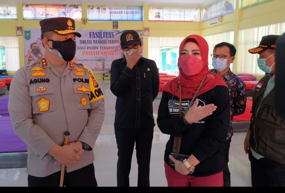 Tinjau Isoter Asrama Haji, Kapolda Riau : Tetap Semangat Ini Tugas Yang Mulia