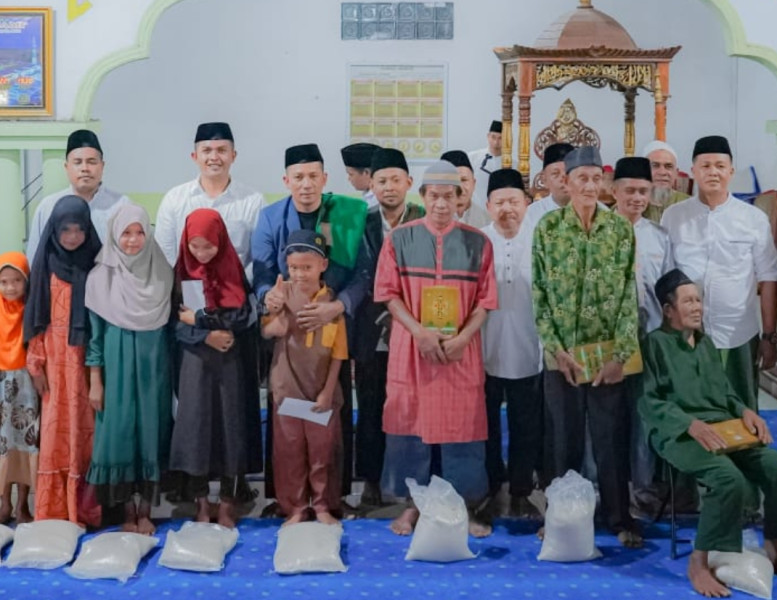 Bupati HM Adil Beserta Rombongan Safari Ramadhan Desa Tanjung Peranap