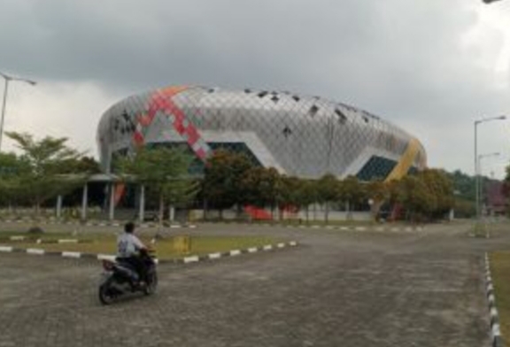 Perbaikan Hall Beladiri Eks PON Riau Selesai Dilaksanakan