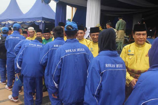Sebanyak 208 Atlet dan Official Rohul Akan Dikirim ke Porpov Riau VIII di Inhu