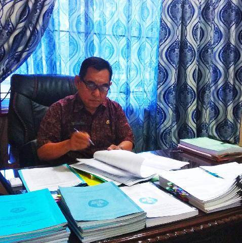 Drs H Nuriman Khair Instruksikan Korwil Laporkan Situasi Ketebalan Asap Secara Berkala di Meranti